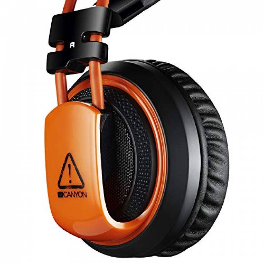 Casti Gaming Canyon , Cu Fir , Microfon Ajustabil , Conectare Cu 2 X  3.5 Mm Jack Stereo