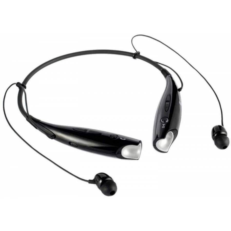 Casti Klausstech Wireless Bluetooth Cu Slot Tf Card, Convorbire 4 H, Autonomie Muzica 10 H, Hands-free, Alerta Apel, Reconectare Automata, Negru