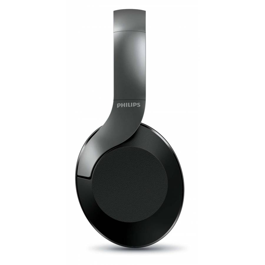 Casti Over-ear Philips Hi-res Wireless, Supraauriculare, Difuzoare 40 Mm, Design Inchis, Bluetooth 5.0, Raza 10 M, Gestionare Apel, Control Volum, Negru