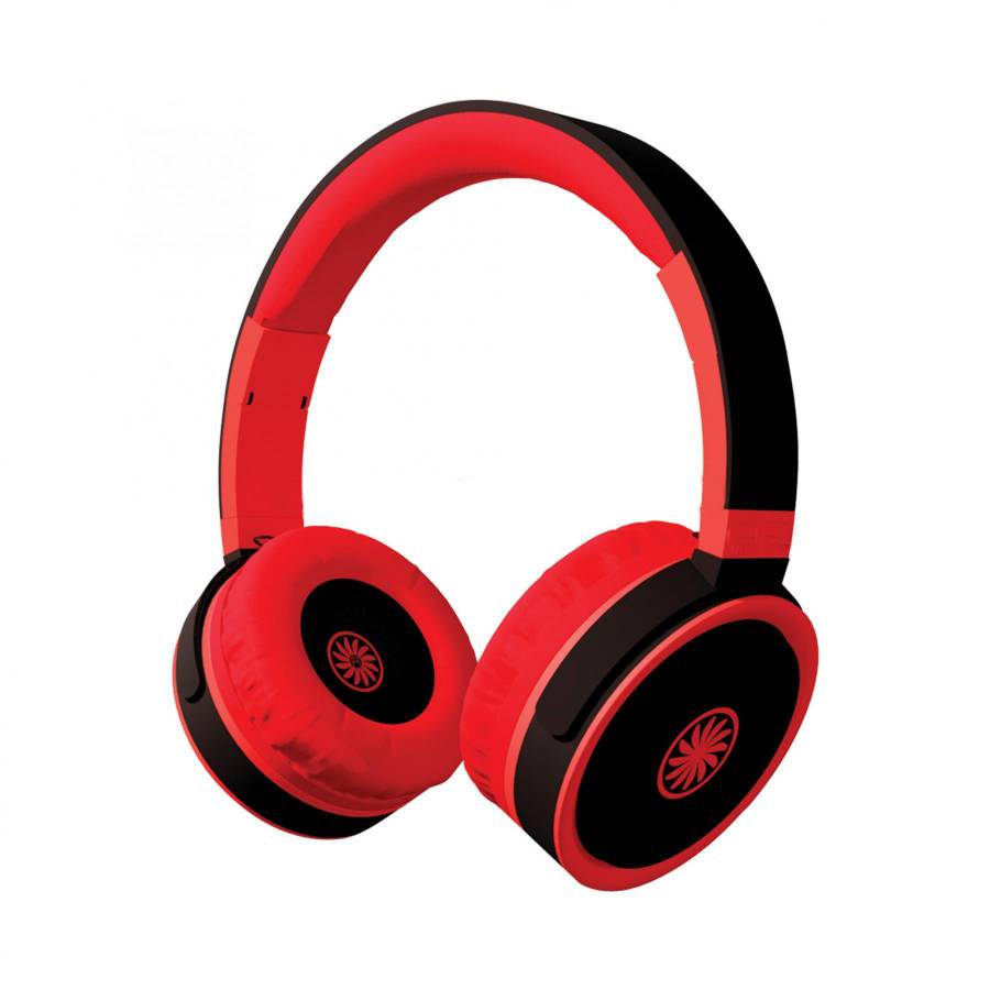 Casti Over-ear Stereo Cu Cablu, Pliabile, Rosu