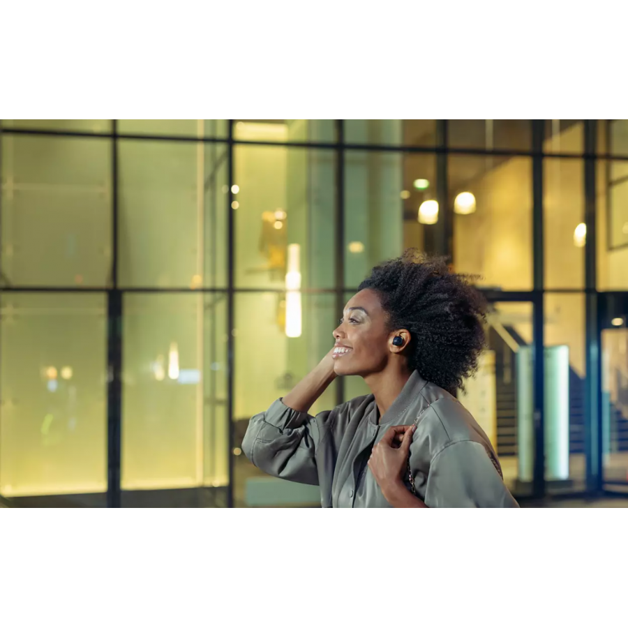 Casti Philips Audio True Wireless, Intraauriculare Cu Bluetooth, Difuzoare 13 Mm, Microfon Incorporat, Incarcare 1.5 H, Timp Convorbire 6h, Redare Muzica 18h, Negru