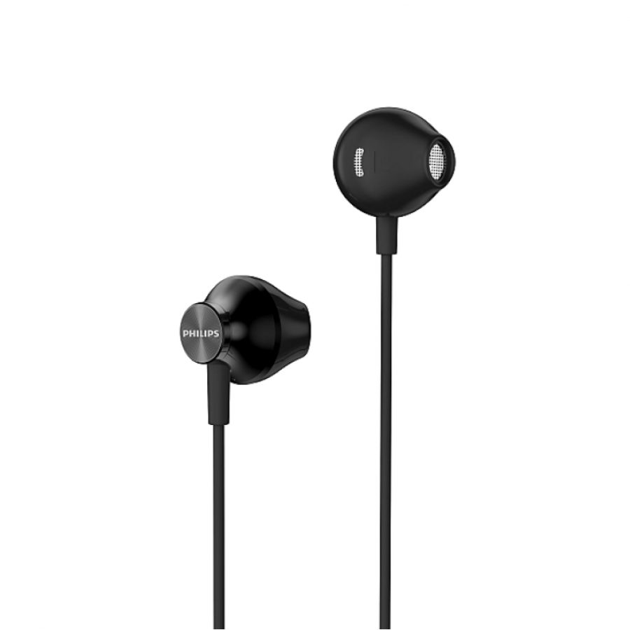 Casti Philips In-ear Cu Difuzor Auricular, Sensibilitate 106 Db, Impedanta 32 Ohm, Sistem Acustic Deschis,  20 - 20 000  Hz, Diametru  14,2  Mm, Negru