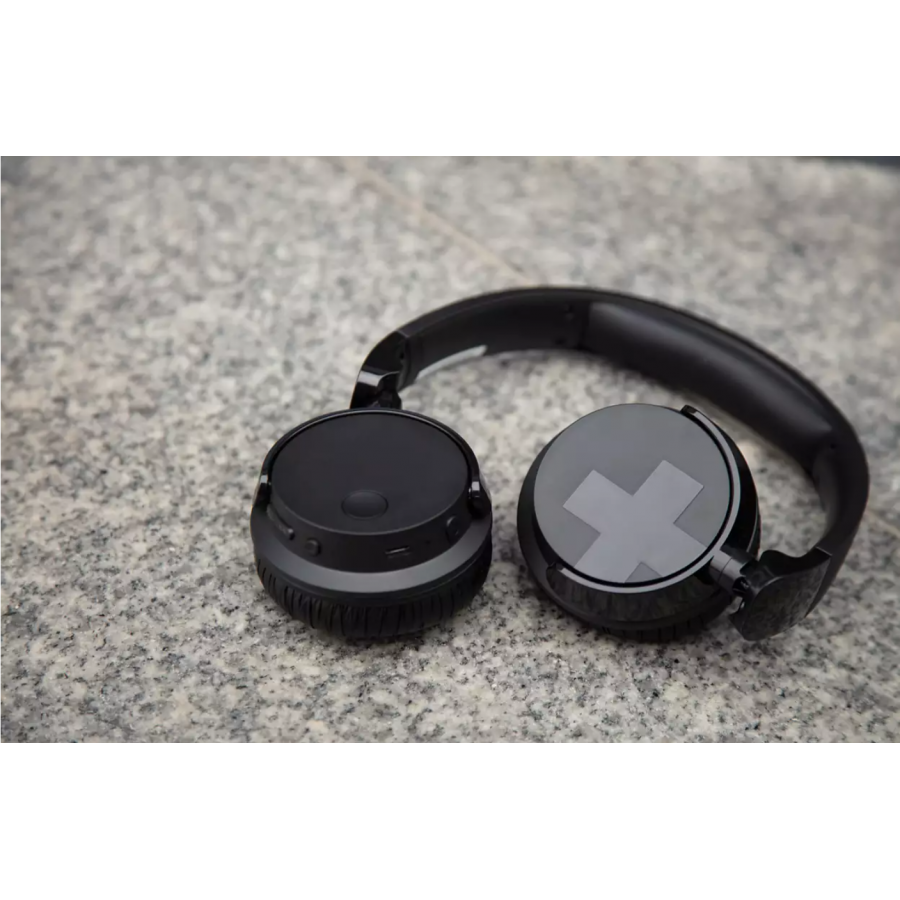 Casti Philips Over-ear Wireless Cu Bluetooth, Pernute Moi, Difuzoare 32 Mm, Supraauriculare, Sensibilitate 92 Db, 32 Ohm, Microfon Incorporat, Cablu Usb, Negru