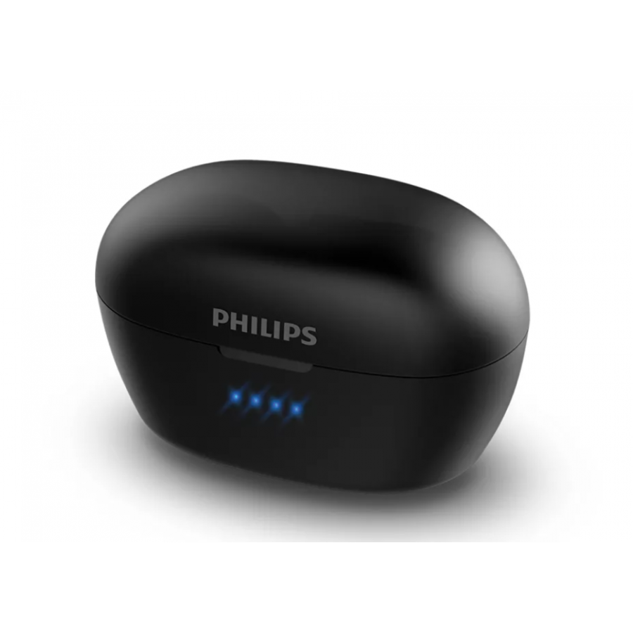 Casti Philips Wireless Cu Difuzoare De 6 Mm, Bluetooth 5.0, Anulare A Zgomotului, Microfon Incorporat, Litiu-ion, Raza 10 M, Alb