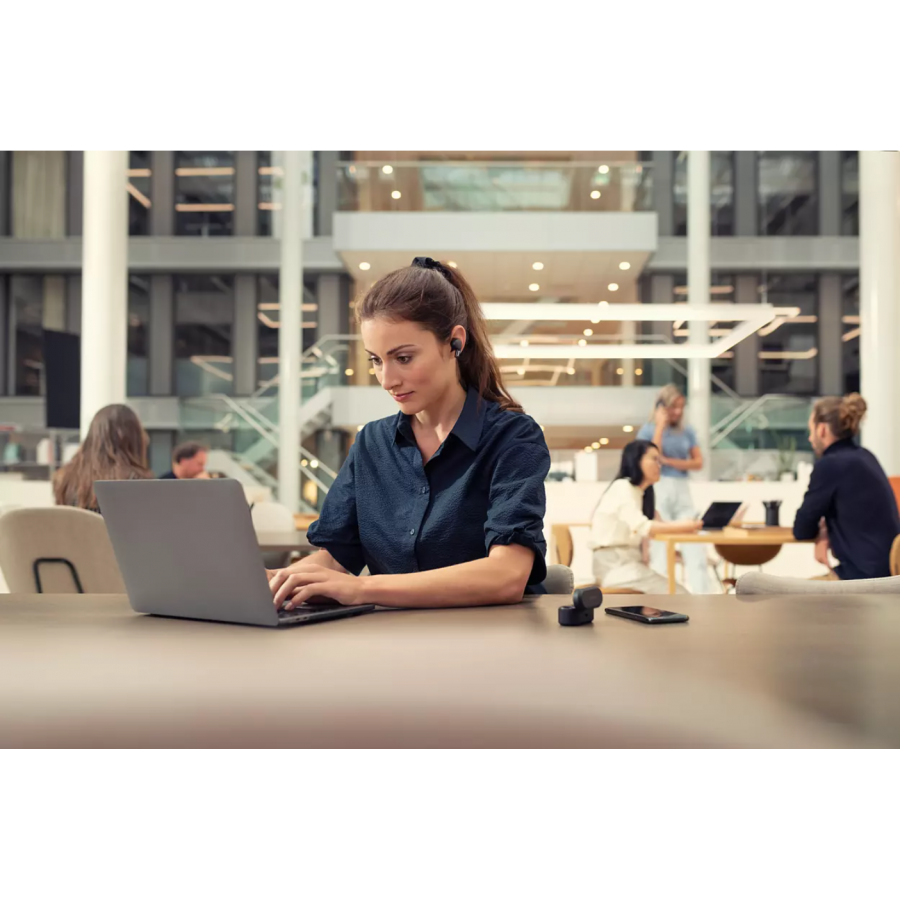 Casti Philips Wireless Cu Difuzoare De 8 Mm, Bluetooth 5.0, Anulare A Zgomotului, Microfon Incorporat, Litiu-ion, Raza 10 M, Negru