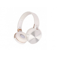 Casti Wireless Klausstech Cu Bluetooth, Frecventa 20 - 2000 Hz, Super Bass, Reducere Zgomot, Superbass, Microfon, Impedanta 32 Ohmi, 114 Db, Alb