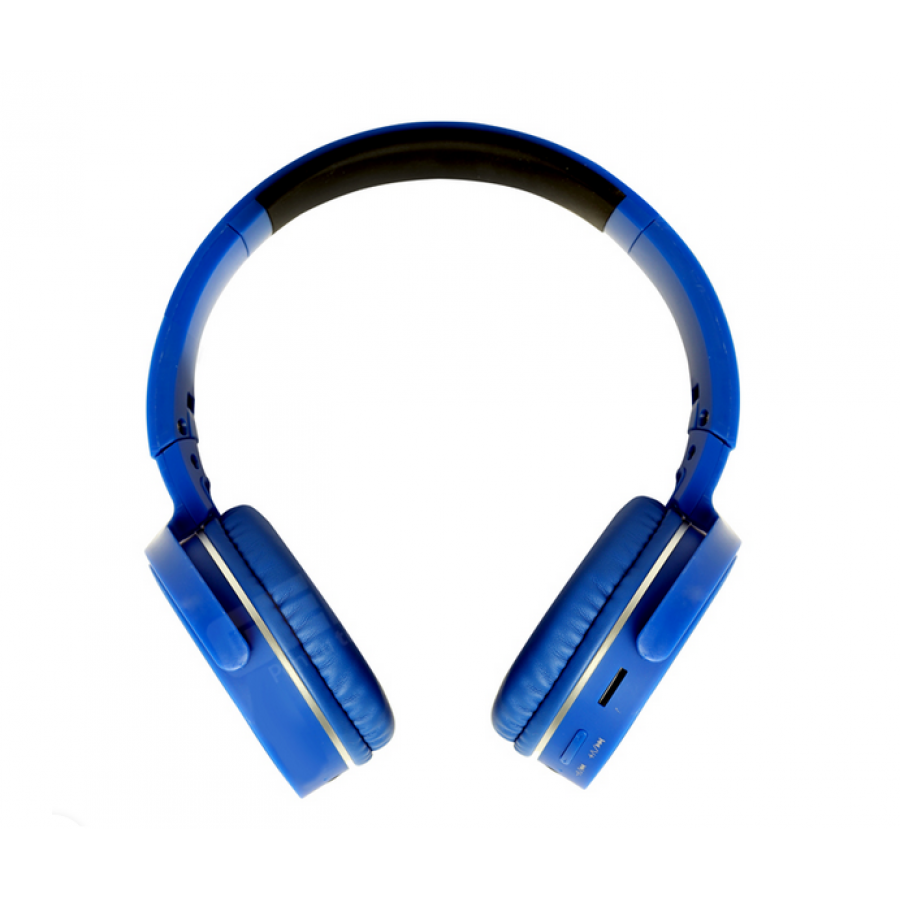 Casti Wireless Klausstech Cu Bluetooth, Radio Fm, Super Bass, Reducere Zgomot, Microfon Incorporat, 32 Ohmi, Sensibilitate 114 Db, 20 - 2000 Hz, Albastru