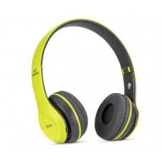 Casti Wireless Klausstech Cu Bluetooth, Design Pliabil, Radio Fm Stereo, Mp3 Player, Suport Apel Hands-free, Microfon Integrat, Verde