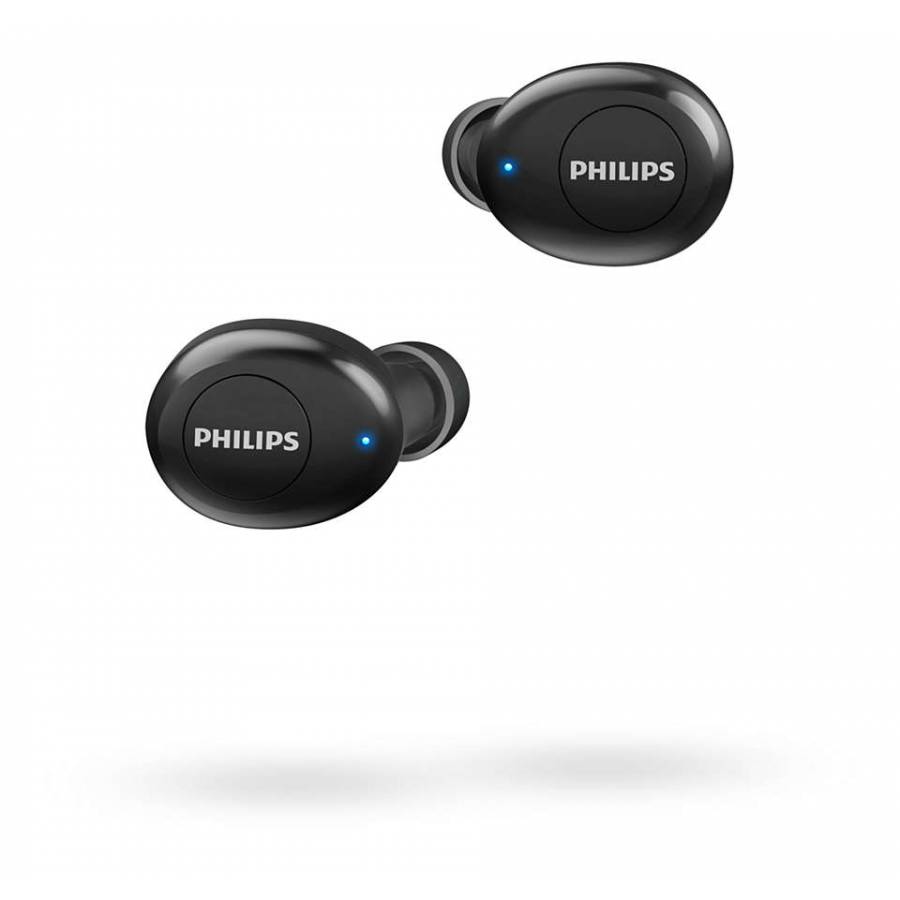 Casti Wireless Philips Cu Design Inchis, Difuzoare De 6mm, Bluetooth 5.1, Microfon Integrat, Baterie Litiu-ion, 90 Db, Gestionare Apeluri, Negru