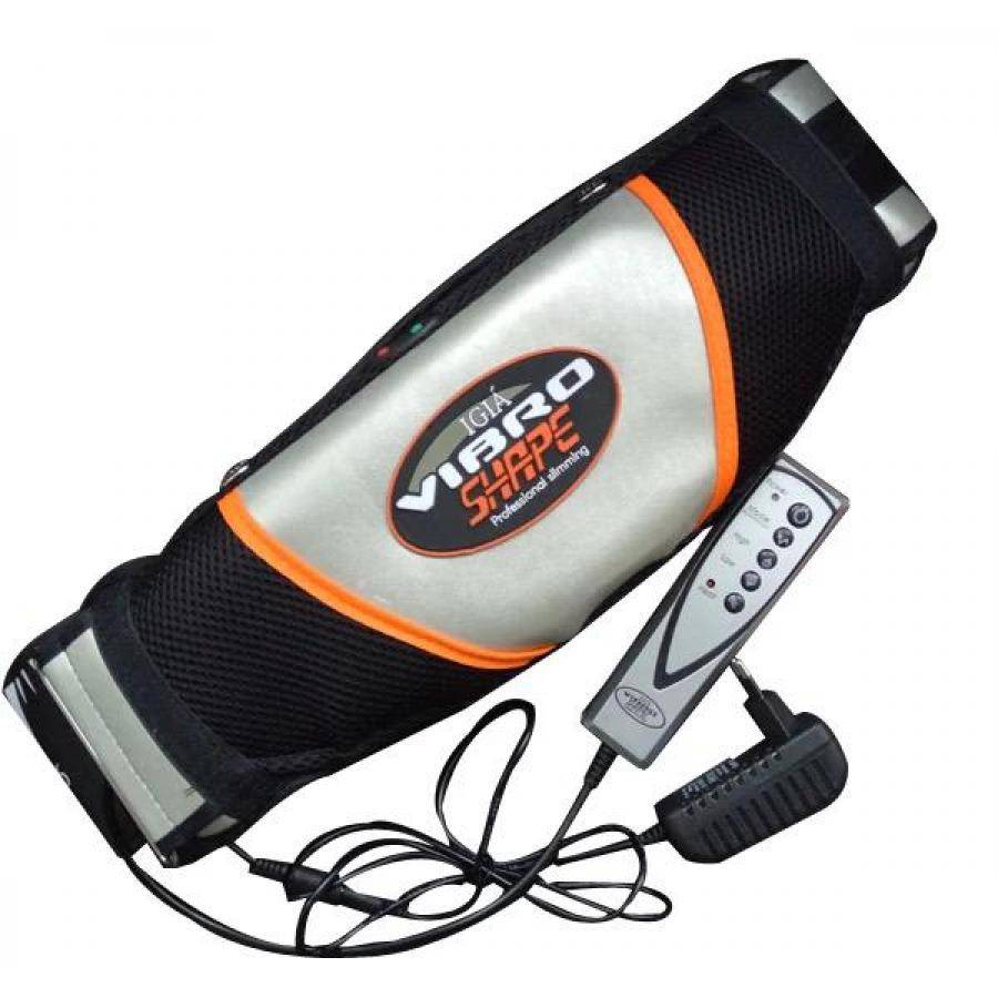 Centura Pentru Masaj,  Ajuta La Tonifiere Si Slabire, KlaussTech Efect De Sauna, Telecomanda, 5 Programe, 2 Moduri De Operare,  Elimina Oboseala, Relaxeaza Muschii, Design Compact