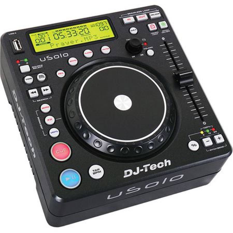 Consola Compacta Dj Ibiza Cu Usb , Efecte Dsp , Usb Dual , 4 Moduri Jog Multifunctionale , Contor Auto