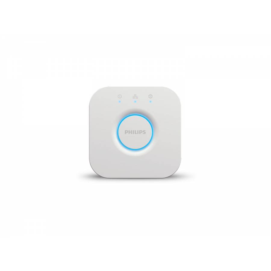 Consola Wireless Bridge Hue, Asistenti Vocali, Utilizare Aplicatie, 2400-2483.5 Mhz, 0°c - 40°c, Plastic, Design Compact Si Ergonomic, Culoare Alb
