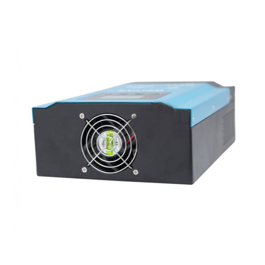 Controler Mppt Pentru Incarcat Panouri Solare, 20a 420 W, Voltaj 80v, Afisaj Lcd, Protectie Ip21, Tensiune Pv Maxima 12/24 V, Negru/albastru