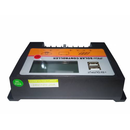 Controller Solar  Jarrett Incarcare Baterie  , 20 A  , Display Grafic Lcd , Tensiune De Incarcare 13,8 V/24,6 V  , Tensiunea Joasa De Protectie 10,7 V/21,4 V