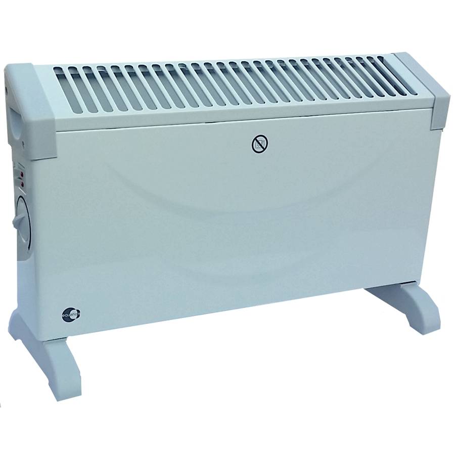 Convector Mobil, Rezistenta Ceramica , 3 Puteri De Reglare , 2200w , Alb ,termostat