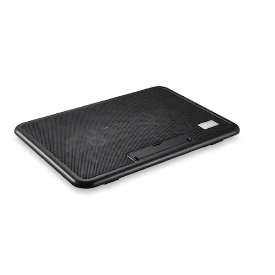 Cooler Laptop/notebook Klausstech, Compatibil 12 - 17 Inch, Lumina Led, 2 Ventilatoare, 1200 Rpm, Nivel Zgomot 21 Db, 2 Reglaje De Inaltime, Design Ergonomic, Mov