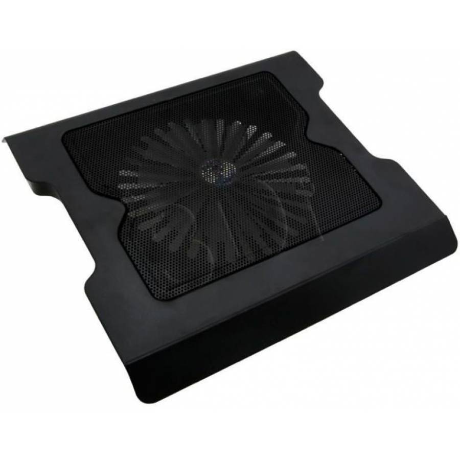 Cooling Pad Pentru Laptop Cu 1 Ventilator, Klausstech, Flux De Aer De 18 Cfm , Nivel De Zgomot 29 Db, Viteza Ventilator 2400 Rpm, 1 Port Usb , Design Modern , Negru