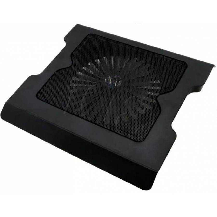 Cooling Pad Pentru Laptop Cu 1 Ventilator, Klausstech, Flux De Aer De 18 Cfm , Nivel De Zgomot 29 Db, Viteza Ventilator 2400 Rpm, 1 Port Usb , Design Modern , Negru