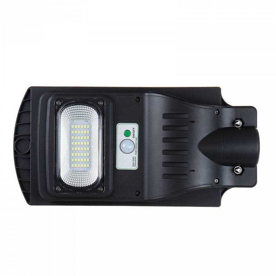 Corp De Iluminat Stradal KlaussTech Cu Panou Solar Integrated Lamp, 30 W, Ip65, 40 X Led, Senzor Miscare/lumina