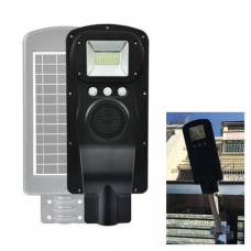 Corp De Iluminat Stradal Cu Panou Solar Klausstech, Led 60w Si Redare Audio Prin Bluetooth, Cclamp-181