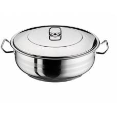 Cratita Cu Capac, Inox, 34 X 13 Cm, Capacitate 12l, Manere Din Inox, Design Ergonomic, Usor De Folosit, Potrivita Pentru Masina De Spalat Vase, Argintiu Cratita Cu Capac, Inox, 34 X 13 Cm, Capacitate 12l, Manere Din Inox, Design Ergonomic, Usor De Folosit, Potrivita Pentru Masina De Spalat Vase, Argintiu