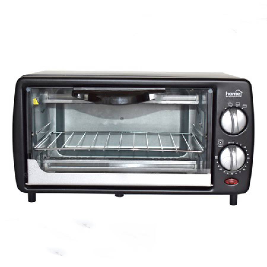 Cuptor Electric Profesional Cu Putere 800 W, Prajire Superioara Si Inferioara, Temporizare De Maxim 60 Min, Maner Izolat Termic, Carcasa Metalica, Perete Dubla, Negru