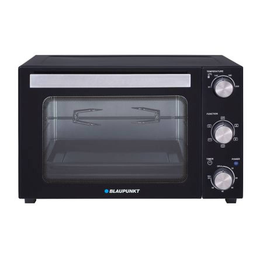 Cuptor Electric Profesional Cu Putere De 1800 W, Tehnologie Usa Geam Dublu, Capacitate De 45 L,control Temperatura, Accesorii Incluse , Culoare Negru