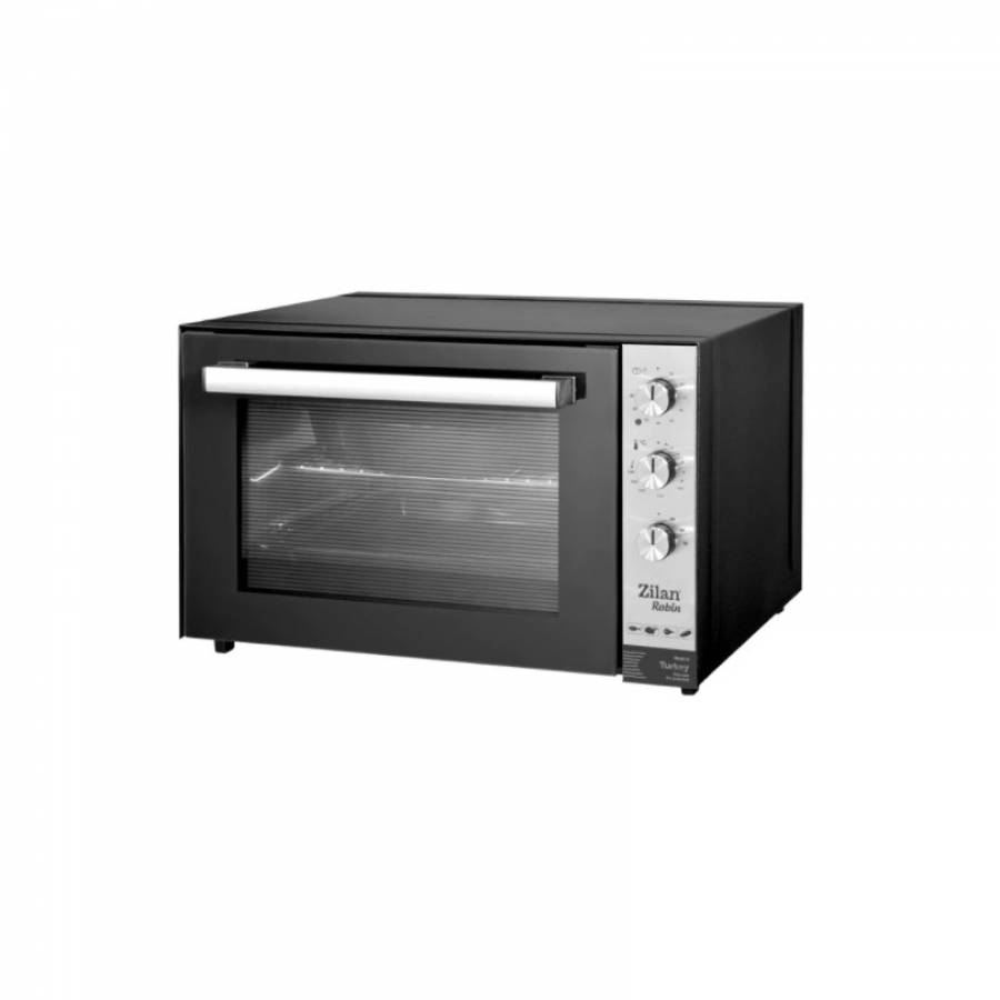 Cuptor Electric Profesional Emailat, Putere 2000w, Functie Timer, 70 L Capacitate, Termostat Reglabil, Rezistent, Ergonomic, Design Modern, Negru