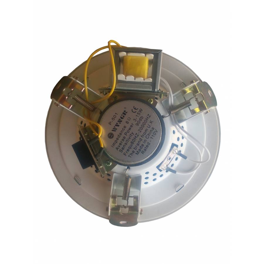 Difuzor De [lafon  ,  Cu Sistem De Prindere , 15 W La 100v , Difuzor De 6,5 Inch , Impedanta 8 Ohmi , Alba