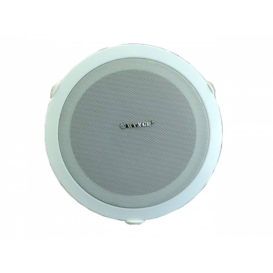 Difuzor Pentru Tavan Wvngr, Diametru 20 Cm, Putere 20 W, Impedanta 8 Ω , Sensitivitate 91 Db, Raspuns In Frecventa 70 Hz - 19 Khz, Tensiune Alimentare 110 V, Usor De Instalat Si Montat, Design Modern, Alb