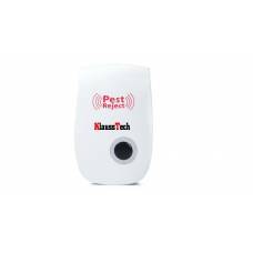 Dispozitiv Anti-rozatoare Si Anti Insecte Ultrasonic Pest Repeller, Klausstech, Compact, Ecologic, 250 V, 65 Khz, Alb