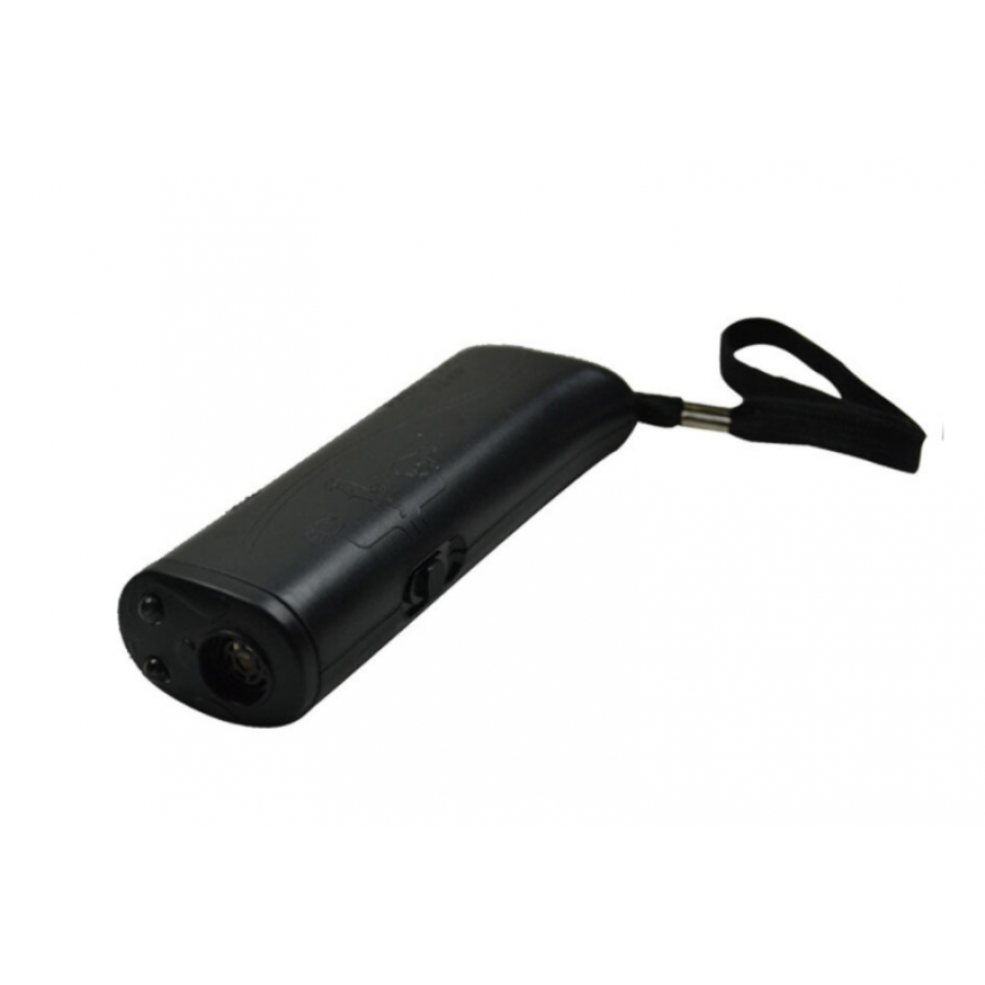 Dispozitiv Klausstech Impotriva Cainilor Agresivi, Functional Si La Antrenamente, 150 Db, Functionare Pe Baterii, Usor, Ergonomic, Modern, Negru