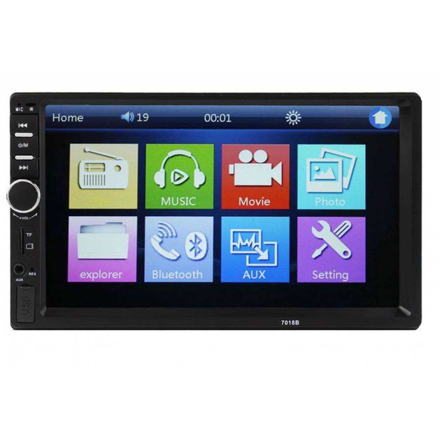 Dvd  Player Auto KlaussTech, touchscreen , Radio , Display 7 Inch ,microsd Card , Telecomanda , Bluetooth.