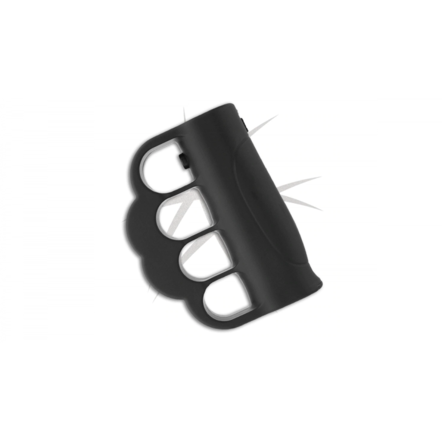 Electrosoc Tip Pumnal Si Lanterna Klausstech, Acumulator Propriu, Incarcator, Negru