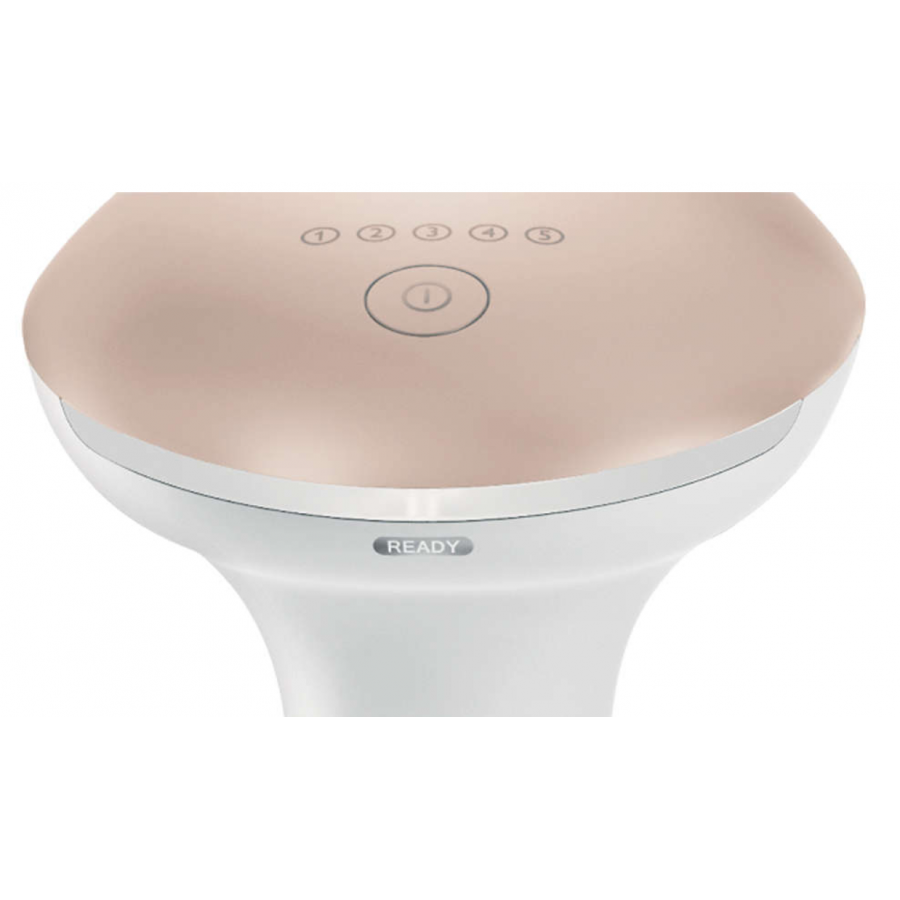 Epilator Profesional Philips Ipl Advanced, 250.000 De Pulsatii,  Filtru Uv Integrat, 5 Setari Pentru Energia Luminii, Culoare Alb/crem