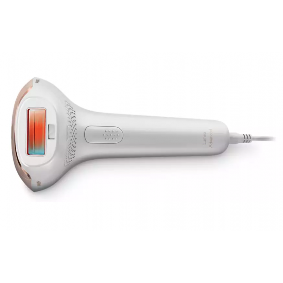 Epilator Profesional Philips Ipl Advanced, 250.000 De Pulsatii,  Filtru Uv Integrat, 5 Setari Pentru Energia Luminii, Culoare Alb/crem