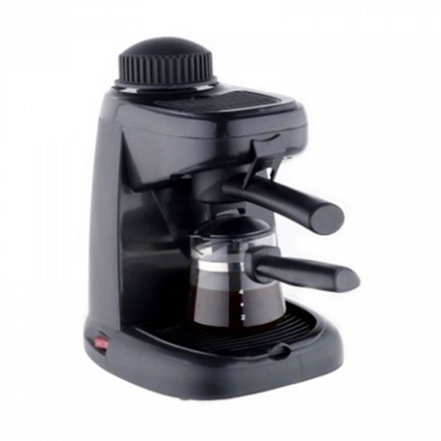 Espressor Cafea Klausstech, 650 W, Presiune De Lucru 3,5 Bar, Capacitate 4 Cesti, Picioruse Anti-alunecare, Design Clasic, Negru