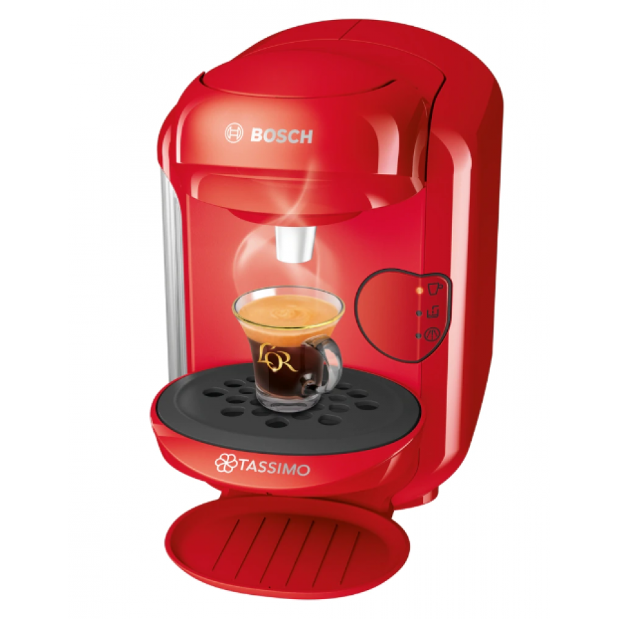 Espressor Cu Capacitate De 0.7 L, Putere De 1300w, Tehnologie Decalcefiere, Functie Autocuratare, Presiune 3.3 Bar, Functionare Cu Capsule, Culoare Rosu