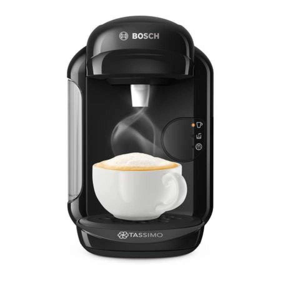 Espressor De Cafea Bosch Tassimo, Putere 1300 W, Presiune 3.3 Bar, Capacitate 0,7l, Functie Autocuratare, Functie Decalcifiere, Negru