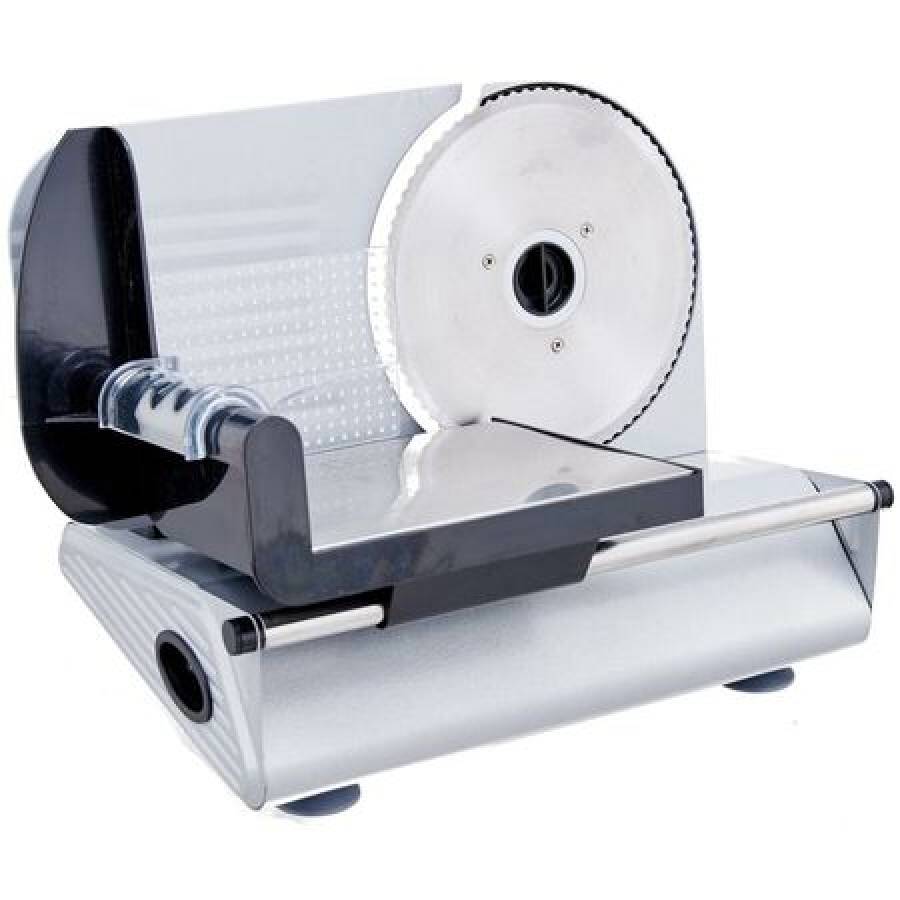 Feliator Electric , Putere De 150 W, Functie De Grosime Reglabila 0 - 15 Mm, Lama Din Inox , Sistem Anti-alunecare , Culoare Argintiu