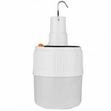 Felinar Solar De Exterior Cu Carlig De Agatare Klausstech, Putere 80 W , Lampa Reincarcabila Cu Autonomie Mare , Alimentare 12 V - 24 V , Alb