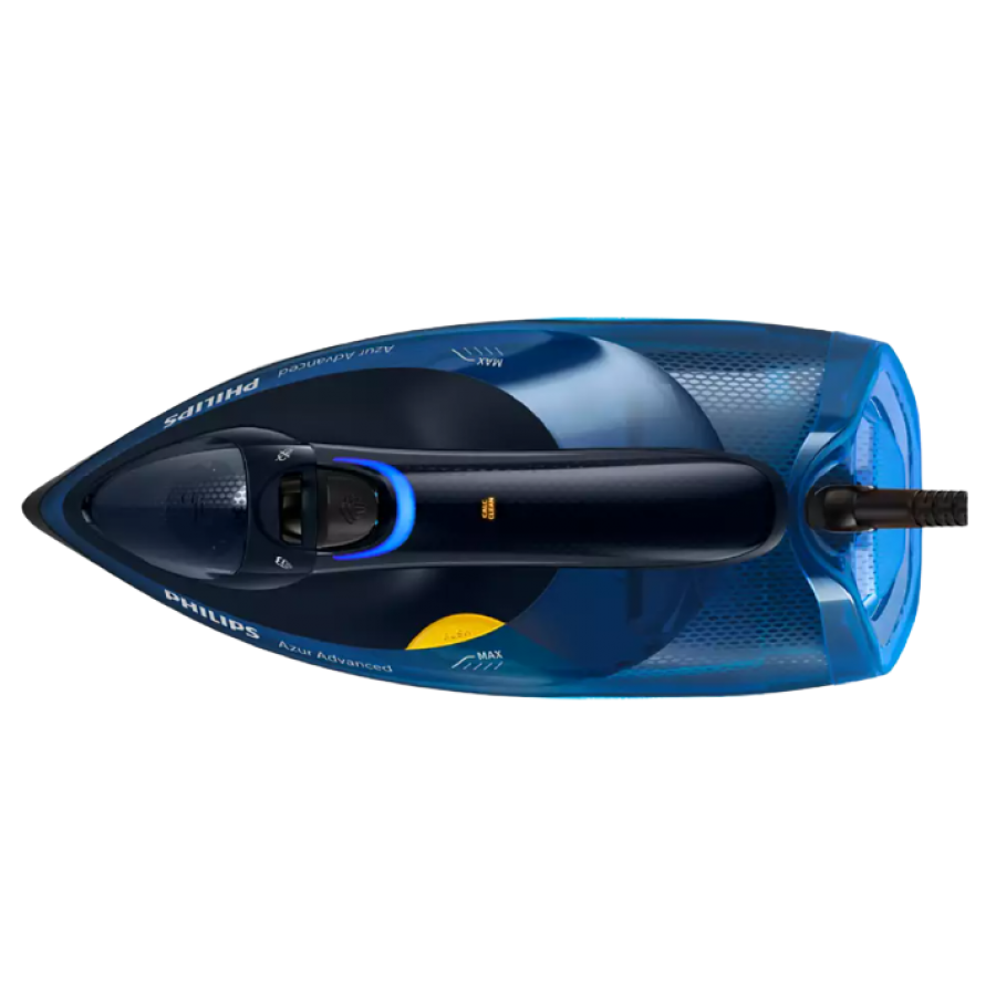 Fier Calcat Cu Abur Philips Tehnologie Optimaltemp, Jet De Abur 220 G, Abur Continuu De 50 G/min, 2600 W, Talpa Steamglide Plus, Rezervor 350 Ml, Anti-picurare, Oprire Automata, Albastru/negru