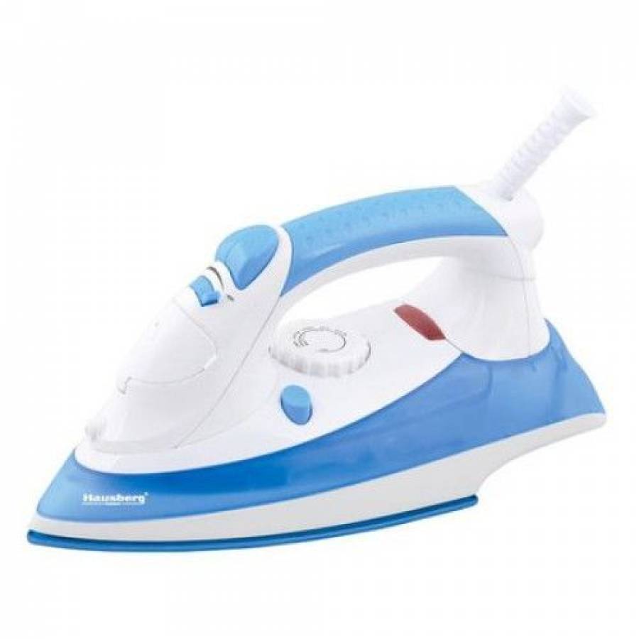 Fier De Calcat Cu Abur, 2200 W, Talpa Ceramica, Functie Auto-clean, Alb&albastru