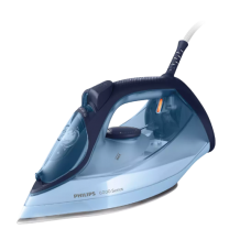 Fier De Calcat Cu Abur Philips, Putere 2600 W, Rezervor Apa Xl 550 Ml, Talpa Ceramica, Debit Abur De 40g/min.; Jet Abur 230g, Curatare Automata, 220-240 V, Albastru