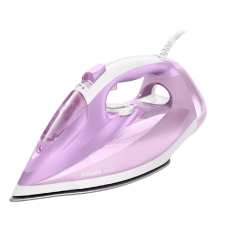Fier De Calcat Philips Cu Abur Si Talpa Steamglide, Abur Continuu 45 G/min, Jet De Abur De 190 G, Alimentare 2400 W, Tensiune 240 V, Pulverizare Apa, Anti-picurare, Decacelfiere, Alb/mov