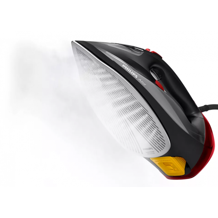 Fier De Calcat Philips Cu Talpa Steamglide Advanced, Abur Continuu De 50 G/min Si Jet De Abur De 250 G, 2600 W, Tensiune 240 V, Pulverizare Apa, Decacelfiere, Selectale Nivel Abur, Negru