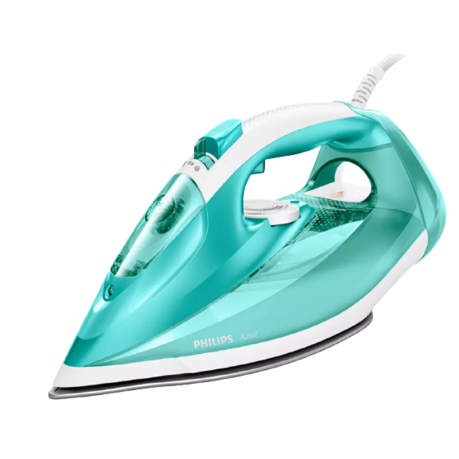 Fier De Calcat Philips Sistem Quickcalc Release, Abur Continuu De 45 G/min, Jet De Abur 200 G, Talpa Steamglide, Alimentare 2400 W, Pulverizare Apa, Anti-picurare, Albastru