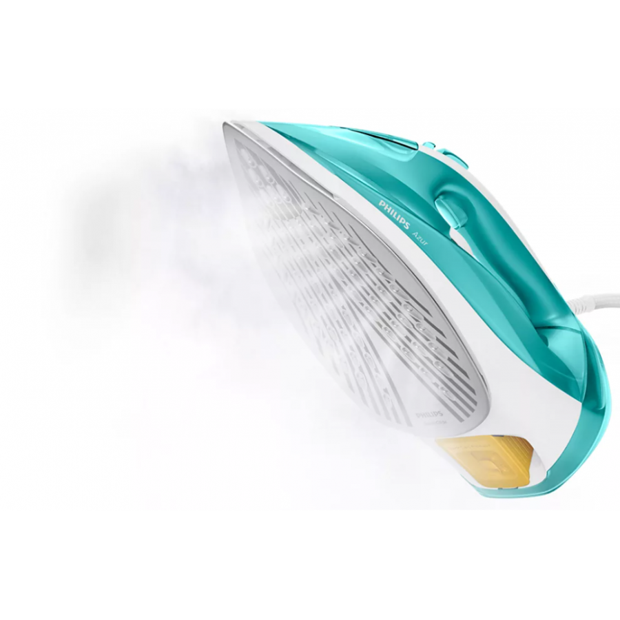 Fier De Calcat Philips Sistem Quickcalc Release, Abur Continuu De 45 G/min, Jet De Abur 200 G, Talpa Steamglide, Alimentare 2400 W, Pulverizare Apa, Anti-picurare, Albastru