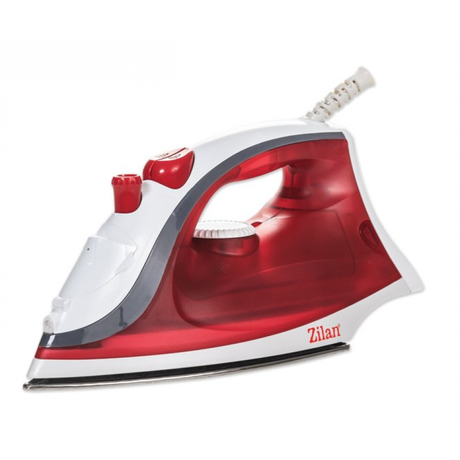 Fier De Calcat, Talpa Inox, Anticalcar, Reglarea Temperarturii, Rezervor Apa 120ml, Putere 2000w,culoare Rosu