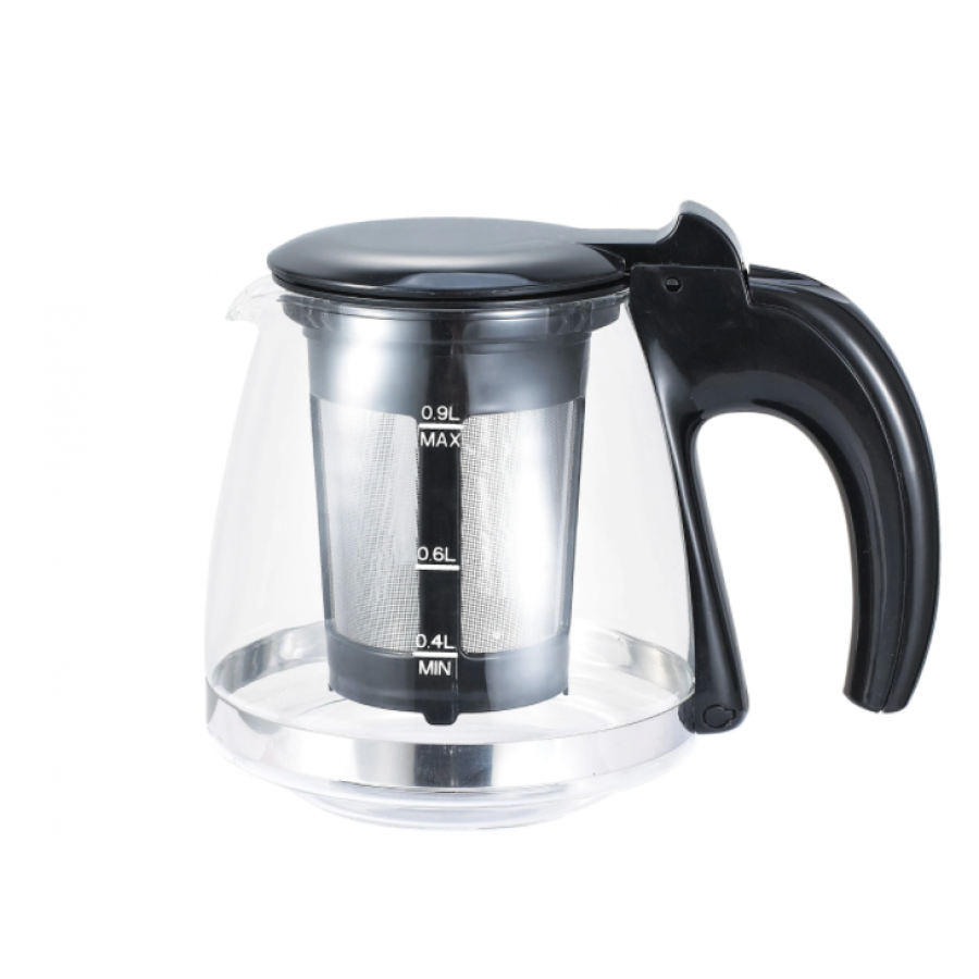 Fierbator Electric Ceainic, Putere 2200w, Capacitate 1.7l, Indicator Luminos, Protectie La Supraincalzire, Argintiu